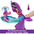 thumbnail image 5 of Polly Pocket Sparkle Cove Adventure Narwhal Adventurer Boat Playset with 2 Micro Dolls & 13 Accessories, 5 of 7