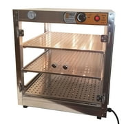 HeatMax Commercial Countertop Food Warmer Display Case With Water Tray 20x20x24 by Rodriguez Bakery Equipment