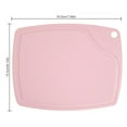 thumbnail image 6 of ROBOT-GXG Chopping Board Plastic Kids Fruits Vegetables slicing Board Kitchen Cooking Utensil, 126448, Pink, 6 of 7