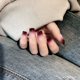 thumbnail image 3 of Uñas Postizas Brillantes Degradado De Moda Acrílico De Cobertura Completa Mediana 24 Piezas Uñas Postizas para Mujeres Y Niñas, 3 of 5