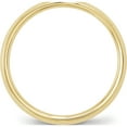 thumbnail image 2 of 10K Yellow Gold 10Ky 2.5mm Knife Edge Comfort Fit Band Size 6 Made In United States 1kec025-6, 2 of 5