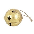 thumbnail image 3 of Haute Decor Jingle Bell Ornaments (Small Version) - 12 Pack - Gold Foil, 3 of 4