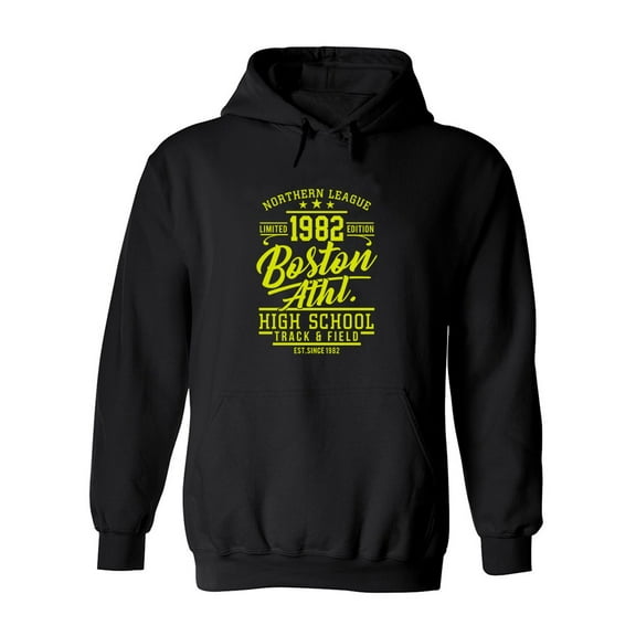 High School Track And Field Hoodie Men -Image by Shutterstock, Male 3X-Large