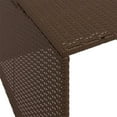 thumbnail image 2 of vidaXL Robot Mower Garage Brown 33.9"x35.4"x20.5"/22.4" Poly Rattan, 2 of 9