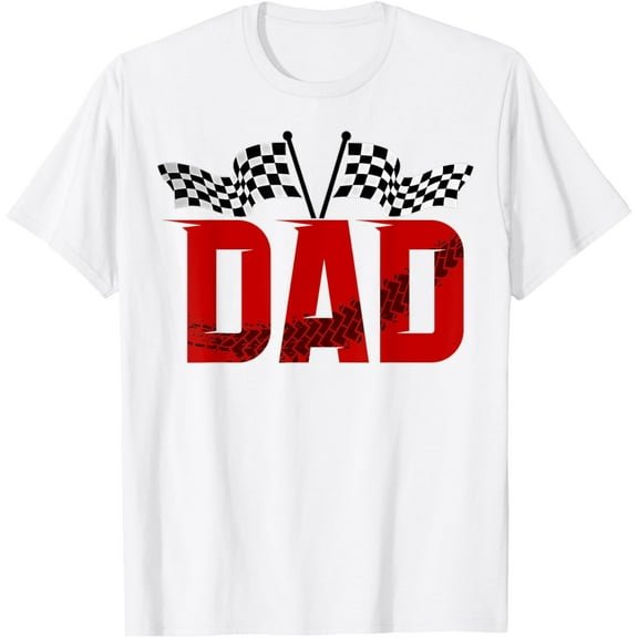 Exquisite and comfortable-Dad Race Car Matching Family Racing Boy Birthday T-Shirt
