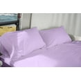 thumbnail image 3 of RV Short Queen 60" X 75" Sheet Set 600 Thread-Count 100% Egyptian Cotton 8-Inch Deep Pockets - Made for RV - Lilac Color, 3 of 7
