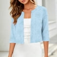 thumbnail image 2 of Danhjin Women's Floral Print Cardigan 3/4 Sleeve Fashion Casual Tops Gradient Color Fall Summer Spring Dailywear Holiday Vacation Work Going out Outfits, 2 of 8