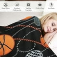 thumbnail image 3 of ONETECH Super Soft Basketball Blanket Lightweight Cozy 3D Printed Flannel Soccer Baseball Throw Blankets for Kids Adults Gifts, 3 of 6
