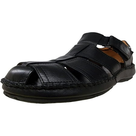 

QUIETTCEX Leather Sandals Tarifa 06J - Size 85-9 Black