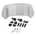 thumbnail image 3 of Clip deflector de alerón de extensión de parabrisas de motocicleta en Universal fácil instalación aire profesional ajustable para bicicleta de partido pequeño gris shamjiam Extensión de parabrisas, 3 of 8