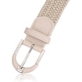 thumbnail image 2 of Mio Marino Braided Stretch Belt - Fabric Woven Belt - Casual Weave Elastic Belt for Men and Women, 2 of 4