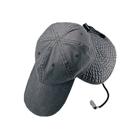 PIGMENT DYED COTTON TWILL CAP - Olive