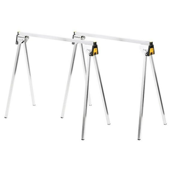 Stanley Hand Tools Essential Metal Sawhorses (twin Pack)