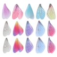 thumbnail image 1 of 100 piezas de decoraciones de alas de libélula simuladas hechas a mano para bricolaje, arte de tela, alas de libélula, artesanía para decoración (color aleatorio), 100 piezas, 1 of 2