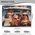 thumbnail image 7 of XYZCANDO Christmas Deer Printed Trunk Mat 29" x 39", Durable All-Weather Interior Accessory with Non-Slip Backing, Easy-Clean Stitched Edge Liner for SUVs, Sedans and Trucks, 7 of 7