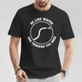 thumbnail image 2 of Be Like Water Run Through The Hose T-Shirt – Funny Motivational Graphic Tee, Humorous Wisdom Quote Shirt, Chill Philosophy-Inspired Casual Apparel, 2 of 3