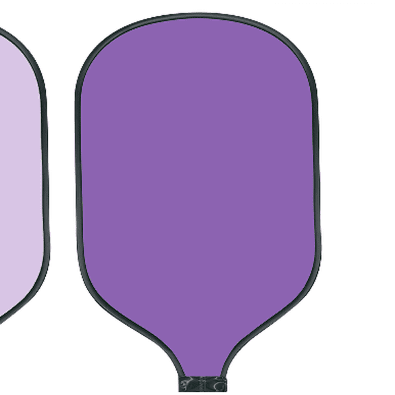 Jill And Ally Double Sided Pickeball Paddle (Purple Stripe/Solid Purple)