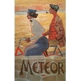 thumbnail image 5 of Vintage Bicycle Poster "Meteor Bicycles" (1900) Framed Art Generic, 5 of 6