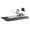 Green, variant on AQUOS 11.5ft Heavy-Duty for Two Series Inflatable Pontoon Boat with Stainless Steel Guard Bar and Folding Seat for Fishing, Aluminum Floor Board, Transport Canada Approved