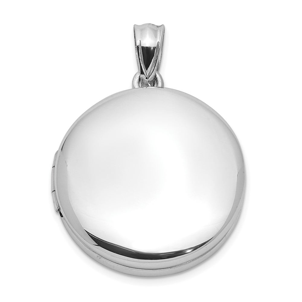 925 Sterling Silver Rhodium Plated Ball Shaped Ash Holder Pendant