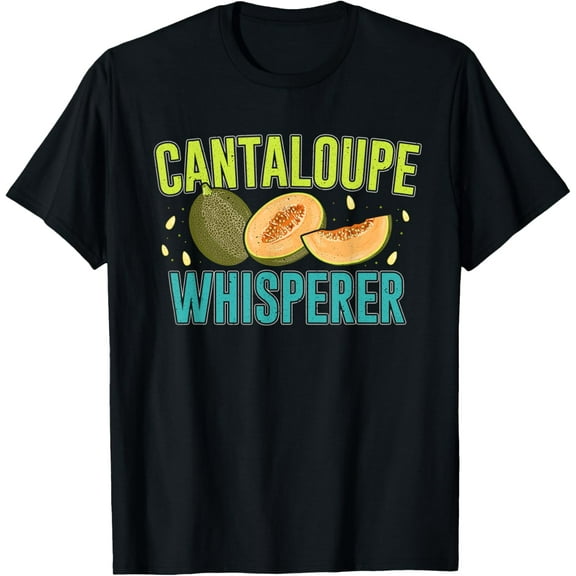 Cantaloupe Whisperer Funny Summer Melon Fruit Lover Farmers T-Shirt
