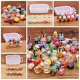 thumbnail image 2 of HOOUN 10Pcs Glass Bottles Milk Cup Ball Earring Charms Pendant For DIY Jewelry Making-Ice cream #1, 2 of 7