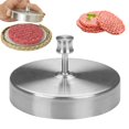 thumbnail image 2 of Classic Kitchen Accessories, Stainless Hamburger Patty Maker Non Stick Patty Burger Adjustable Thickness Creating Ideal Hamburger Patties Burger Maker for Kitchen BBQ Grill, 2 of 8