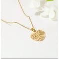 thumbnail image 6 of Cute Heart Dainty Necklace  earring Gift set Gold Tone, 6 of 10