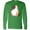Kelly Green, variant on Cute Short Hair Guinea Pig Long Sleeve T-Shirt