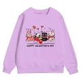 thumbnail image 4 of Byoo Cute Animal Graphic Toddler Boy Sweatshirt Valentine Day Round Neck Full-Sleeved Pullover Top Leisure Cozy Children Shirt, 4 of 4