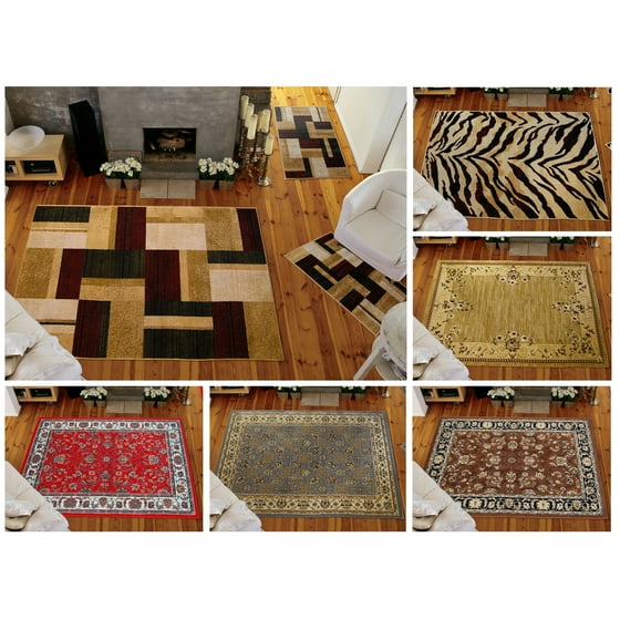 Home Dynamix Optimum Area Rugs 812 215 Red Ivory Bordered Border Vines Leaves Rug 1 8 X 2 6 4 5 7 Rectangle