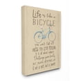 thumbnail image 5 of The Kids Room by Stupell Life is Like a Bicycle' Icon Inspirational Typography Canvas Wall Art by Regina Nouvel, 5 of 5