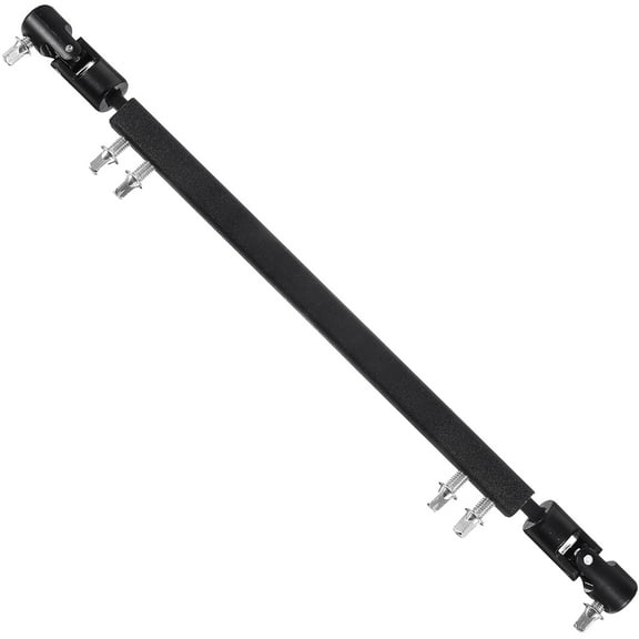FENGGUIQU Drum Kit Pedal Link Bar Black Metal Durable Replacement Accessory