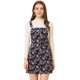 thumbnail image 1 of Vestido Floral Allegra K Mono Correa Ajustable Pana Para Mujer Armada XL, 1 of 6