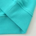 thumbnail image 5 of Wonitaaizi Toddler Girl Sweatshirt Clothes Long Sleeve Crewneck Clothing Top (5-6 Years,Mint Green), 5 of 7