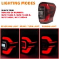 thumbnail image 3 of Dasbecan Right Passenger Side LED Tail Light For Ford Expedition 2022-2024 # NL1Z-13404-F NL1Z-13404-B NL1Z13404F NL1Z13404B, 3 of 12