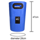 thumbnail image 2 of Cubo Plegable Adepaton Azul Oscuro 20L, 2 of 5
