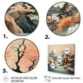 thumbnail image 3 of Designart "Silk Road China Art painting II" Chinese Floater Framed Wall Decor, 3 of 7