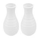 thumbnail image 4 of 2 unids moderno nórdico jarrón hogar creativo simple florero plástico simple decoración simple blanco, 4 of 6
