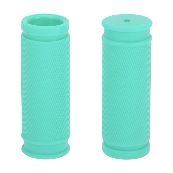 Unique Bargains Bike Handlebar Grips Covers 85mm Long Soft Mountain Bike End Grip Protector Green 1 Pair