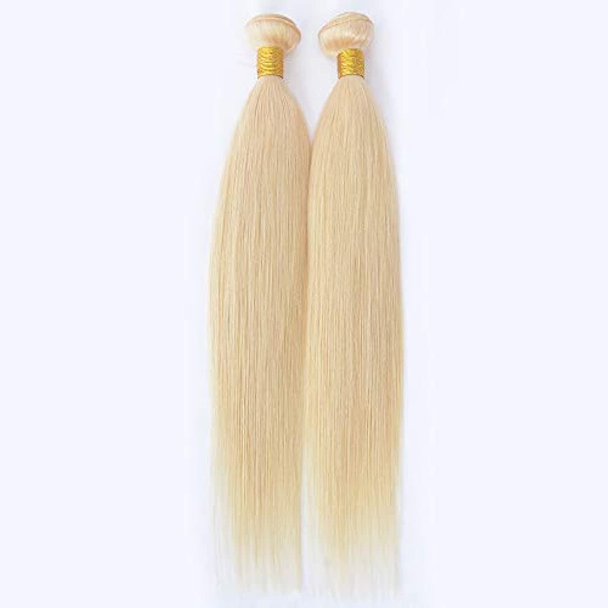 613 Blonde Bundles Human Hair Silky Straight Human Hair Extensions for Women Human Hair Bundles Extensions Brazilian Virgin Hair 100g/pc 8"