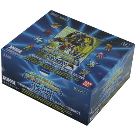 Banday Digimon TCG: Classic Collection EX-01 Booster Display Box (24 Pack)