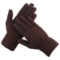 thumbnail image 2 of Winter Gloves For Men Women, Cold Weather Warm Touchscreen Glove Unisex - Non - slip Grip - Elastic Cuff - Knit Stretchy, 2 of 8