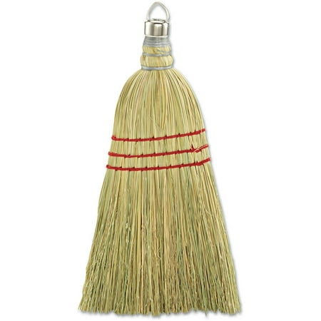

Boardwalk Yellow Wood Handle Corn Fiber Bristles Whisk Broom 12 count