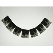 GCKG City Landscape Paris Eiffel Tower in Wonderful Night Sky Banner Bunting Garland Flag Sign for Home Family Party Decoration