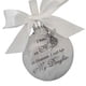 thumbnail image 3 of Bola de decoración Colgante de pluma de plástico Colgante de árbol de Navidad de bola de adorno conmemorativo, Hija Advancent HA003103-10, 3 of 6