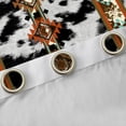 thumbnail image 4 of jejeloiu Southwestern Aztec Geometric Curtains Pack of 2 (42x84 Each),Rustic Western Boho Curtains Blackout For Kids, 4 of 6