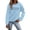 2-Light Blue, variant on Arlun Walking by Faith Tripping Constantly Sweatshirts Womens Christian Religious Funny Graphic Long Sleeve Crew Neck Pullover Tops Fashion Letter Print Basic Casual Outfits 2-White XL