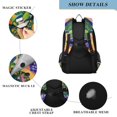 thumbnail image 4 of FORMRS Unisex School Backpack 17" Student Travel Bag with Laptop Compartment, Art Path, 4 of 7