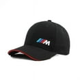 thumbnail image 1 of BMW Cap Embroidered Outdoor Sports Baseball Cap Csr Cap Adjustable Baseball Cap (Black M), 1 of 1